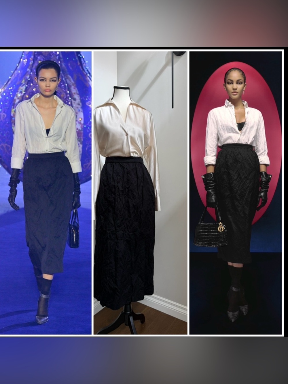 Runway  Christian Dior  FW 2023 Skirt Size FR 38 / US 6